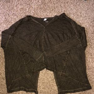Free People size large light sweater